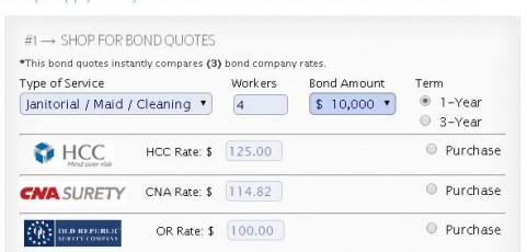 LiveRate® for Cleaning Bond